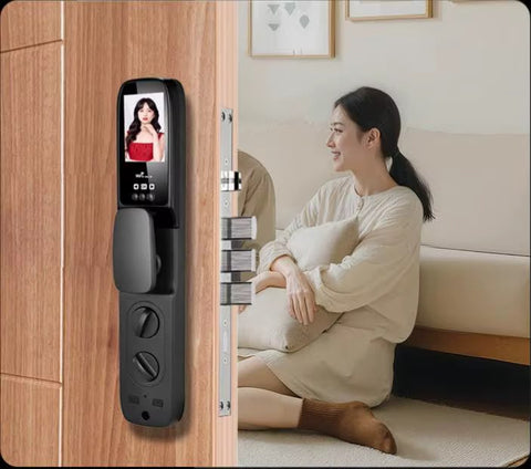 Smart Door Lock with 3D Face Recognition & Video Intercom