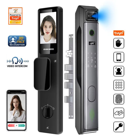 Smart Door Lock with 3D Face Recognition & Video Intercom