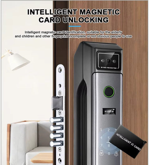 Smart Door Lock with 3D Face Recognition & Video Intercom