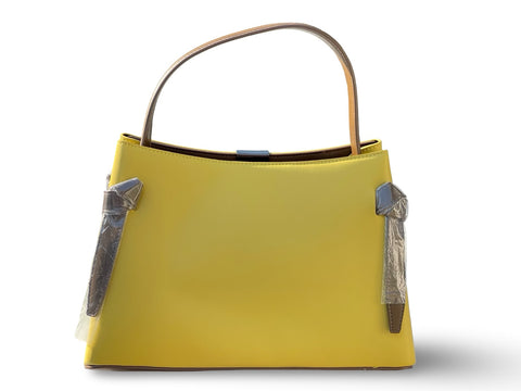 Premium BAGCO Signature Butter Yellow Luxe Tote