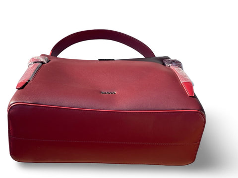 Premium BAGCO Signature Burgundy Luxe Tote
