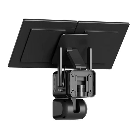 Black Dual-Camera Smart WiFi Security Camera