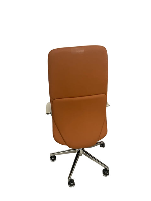 Modern High-Back Executive Chair with Lumbar Support