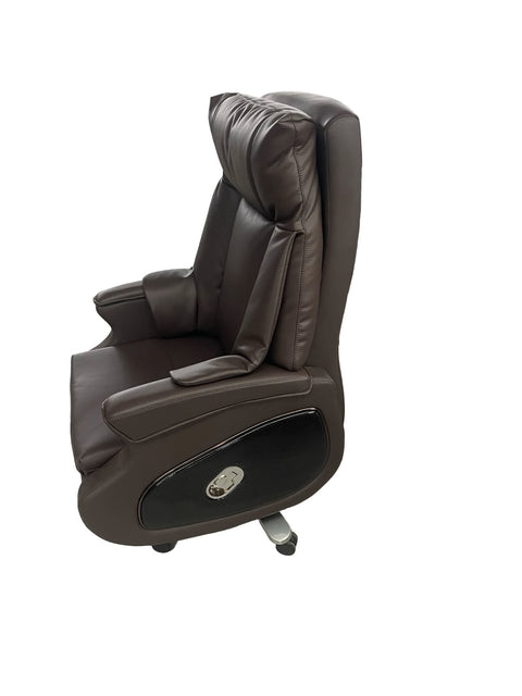 High-Back Executive Ergonomic Office Chair- Dark Brown