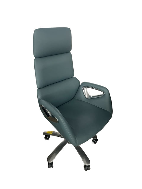 Modern High-Back Executive Chair with Segmented Cushioning