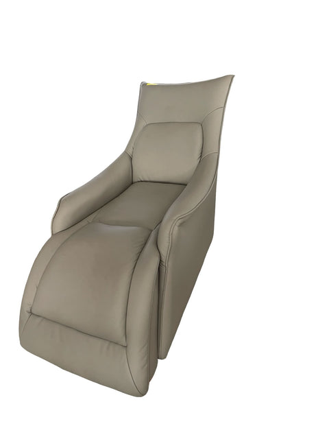 Modern Ergonomic Faux Leather Lounge Recliner Chair