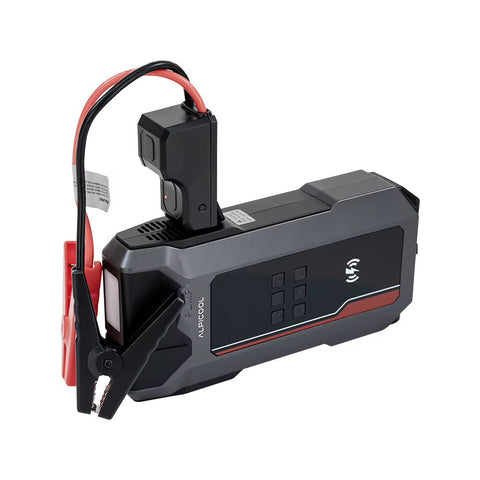 VoltBoost 4-in-1 Portable Car Jump Starter- Black