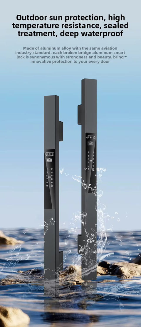 AeroGuard SmartLock Pro – Waterproof Aluminum Digital Lock