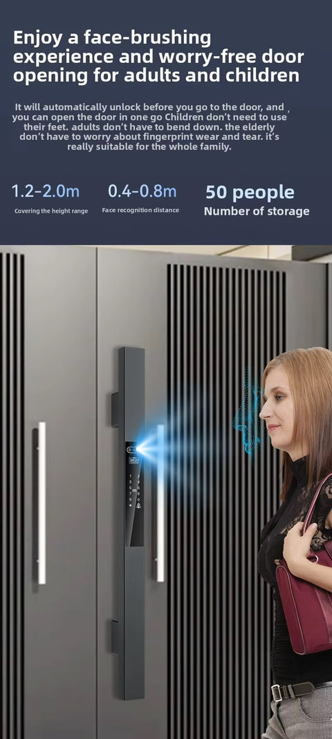 AeroGuard SmartLock Pro – Waterproof Aluminum Digital Lock