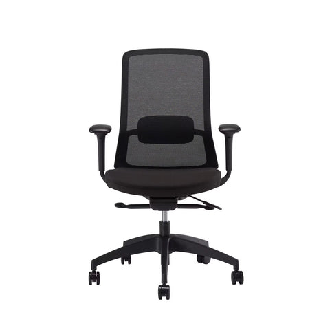 ErgoMesh Comfort Task Chair- Black