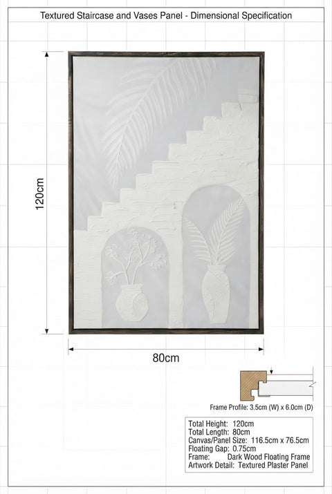 Architectural Form Minimalist Relief Art