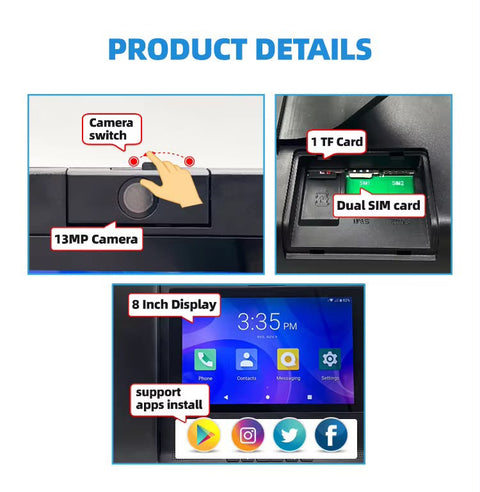 Smart Desktop IP Video Phone with Touchscreen & Camera