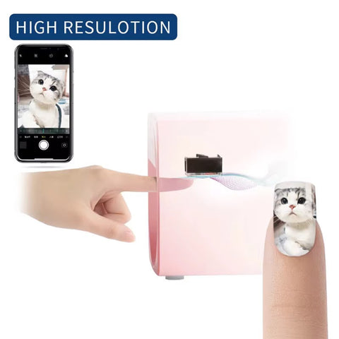 O'2Nails Smart Mobile Digital Nail Art Printer (V11)