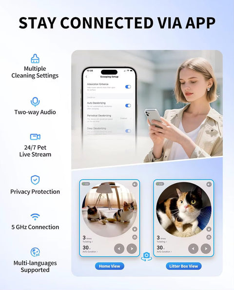 PETKIT Purobot Ultra AI Smart Self-Cleaning Cat Litter Box