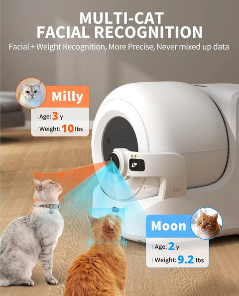 PETKIT Purobot Ultra AI Smart Self-Cleaning Cat Litter Box