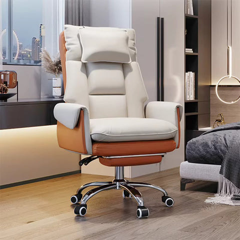 Modern Executive Reclining Office & Gaming Chair with Footrest
