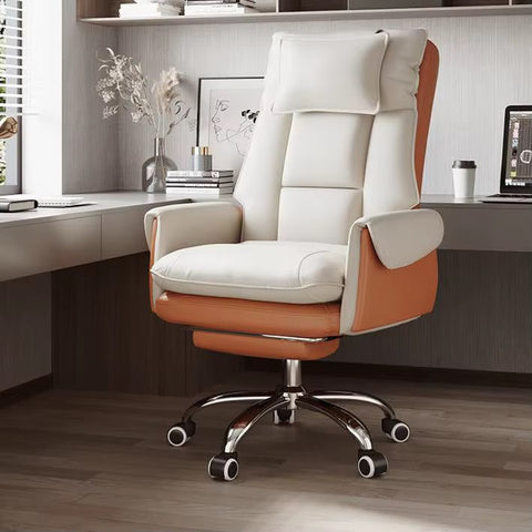 Modern Executive Reclining Office & Gaming Chair with Footrest