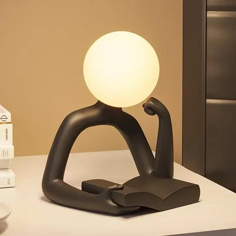 Abstract Thinker Reading Desk Lamp