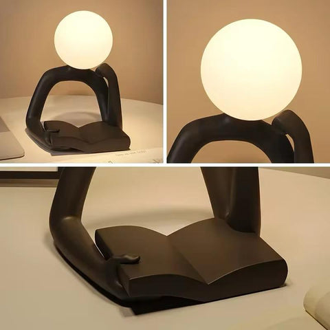 Abstract Thinker Reading Desk Lamp