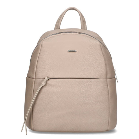 David Jones Beige Backpack DJ208M