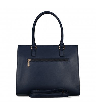 David Jones Blue Executive Handbag DJ293M