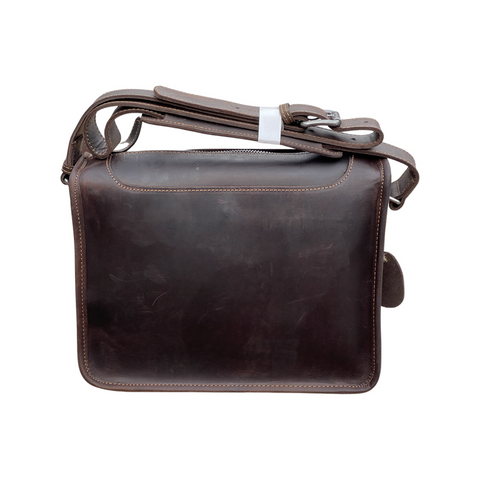 High Quality Leather Cross Body Unisex (None-David Jones)Bag