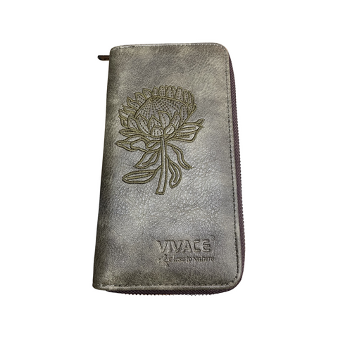 Protea Wallet, Imitation Leather - Green